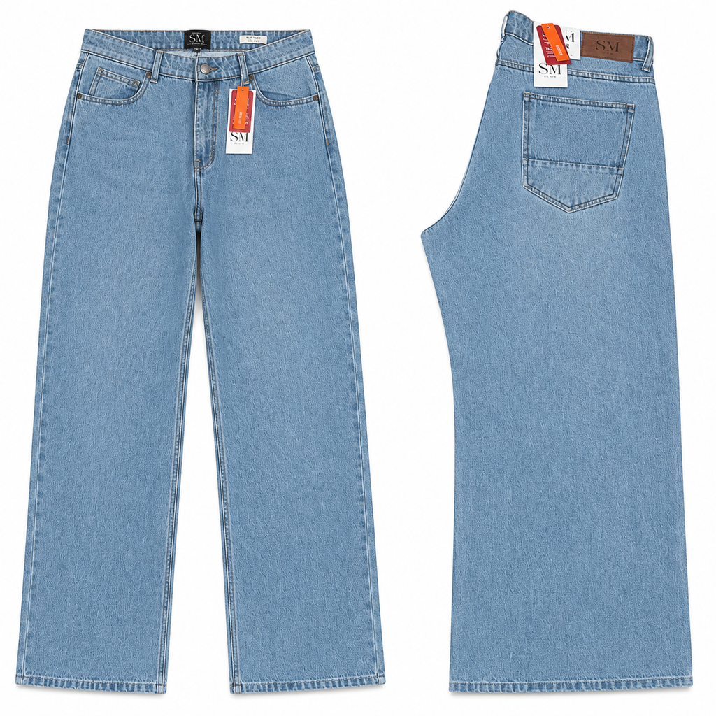 Wide Leg Men's Jeans