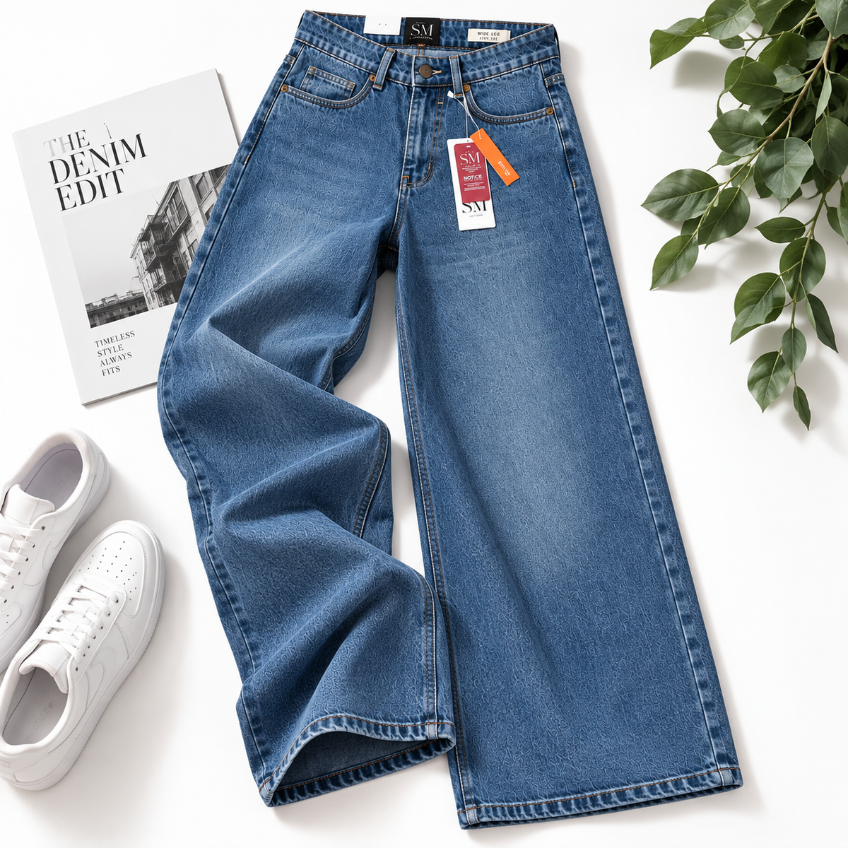 Wide Leg Men's Jeans