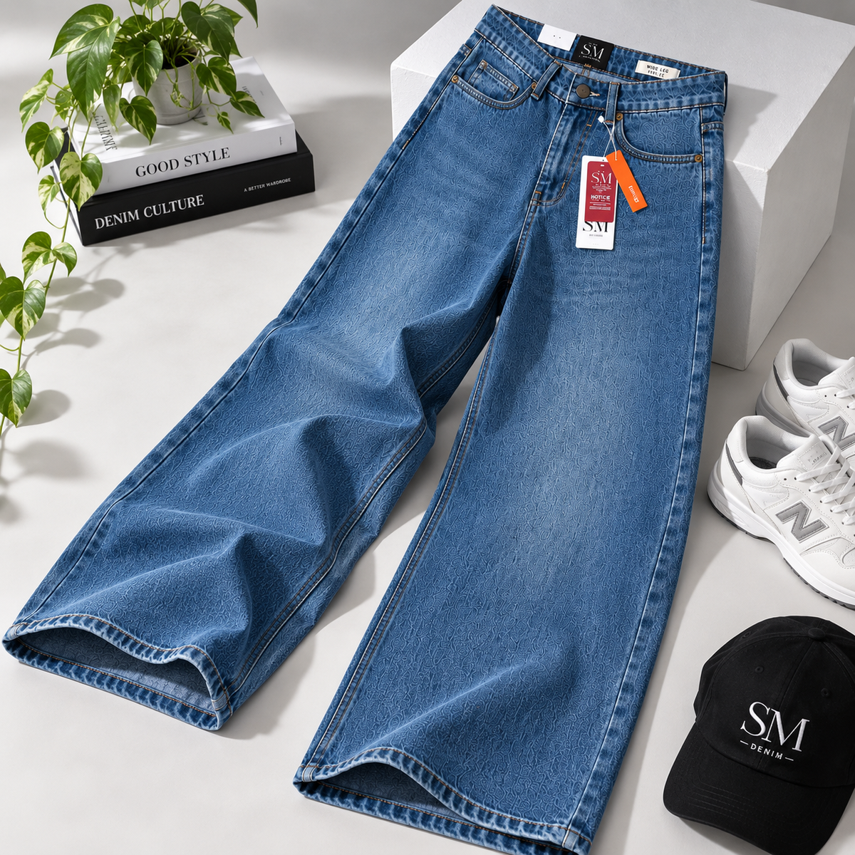 Wide Leg Men's Jeans
