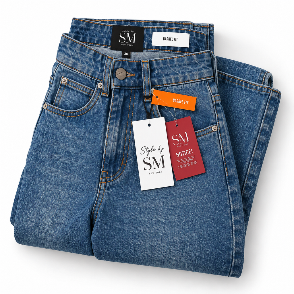Barrel Fit Men's Jeans