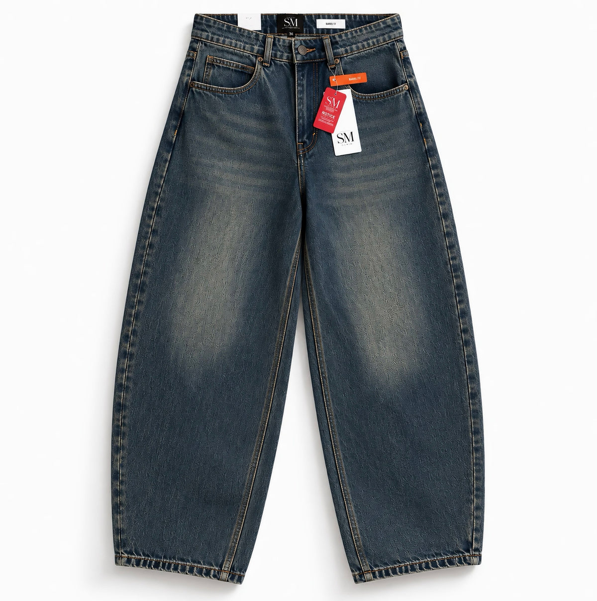 Barrel Fit Men's Jeans
