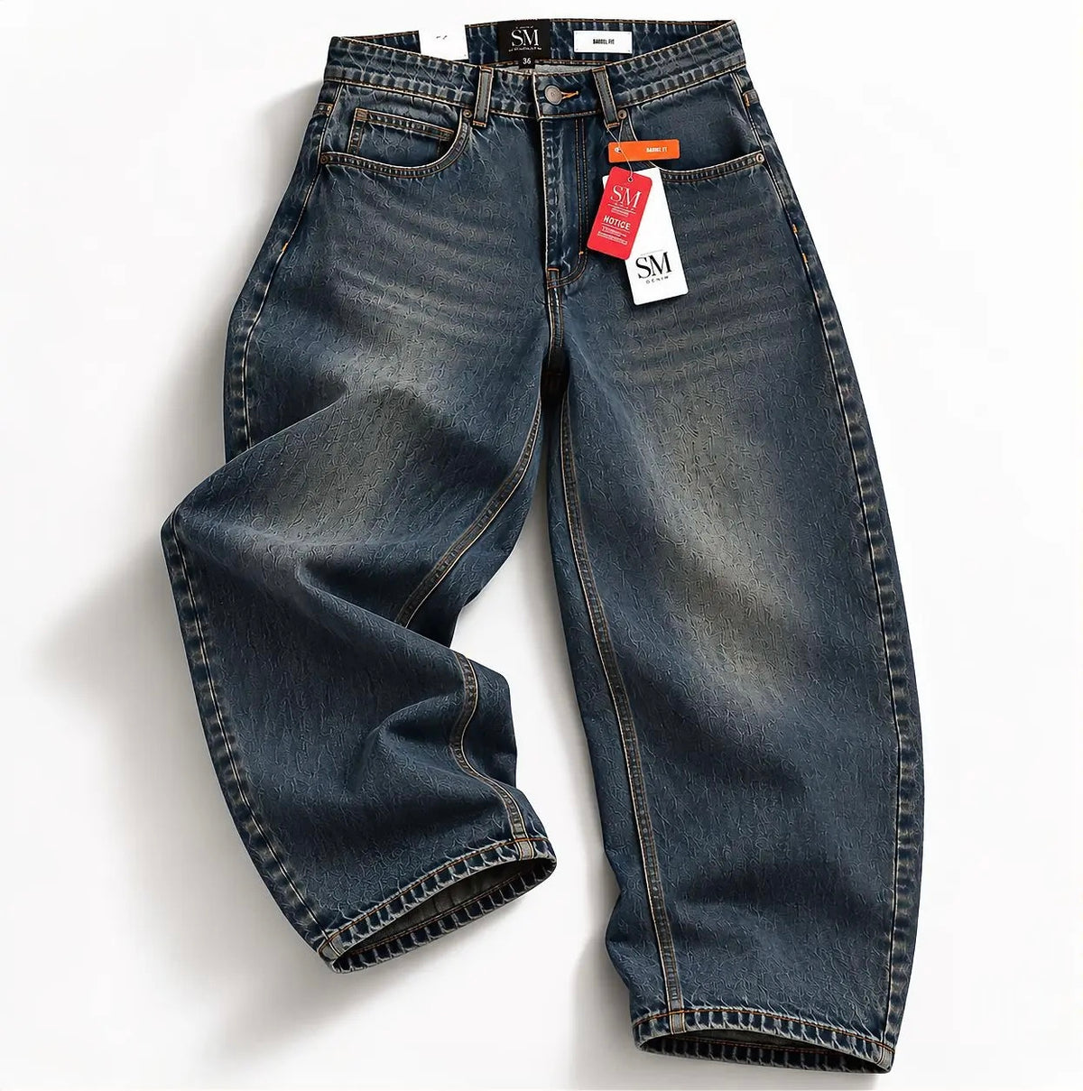 Barrel Fit Men's Jeans