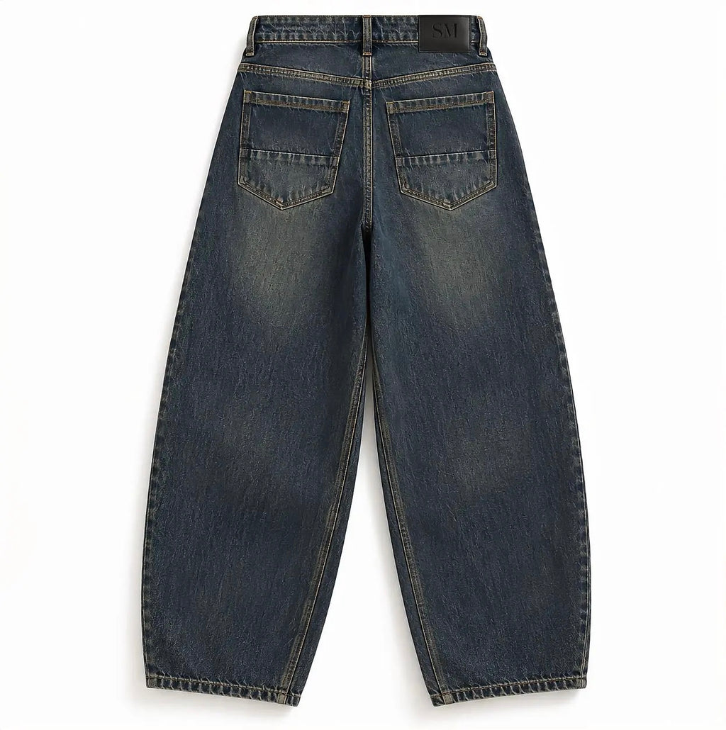 Barrel Fit Men's Jeans
