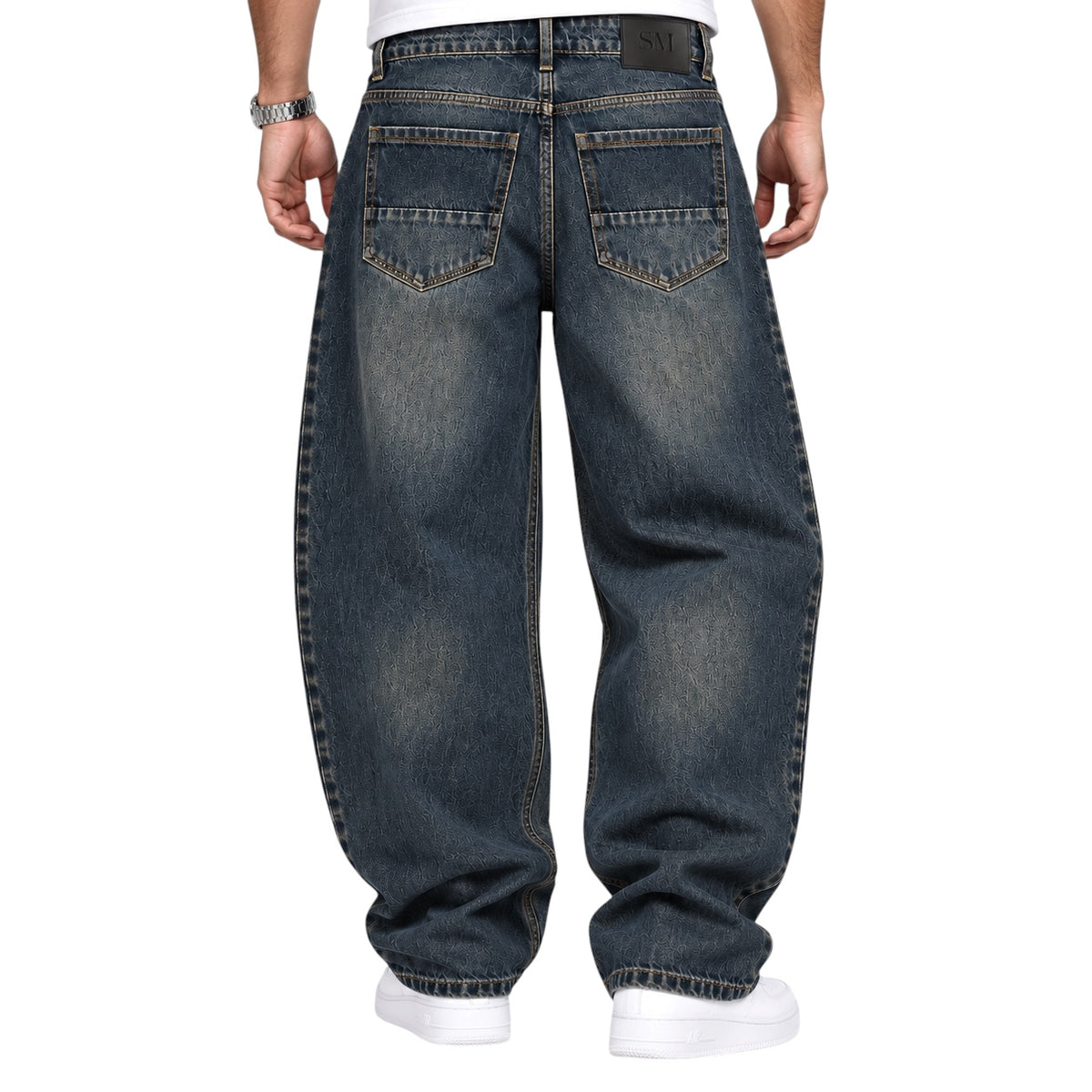 Barrel Fit Men's Jeans