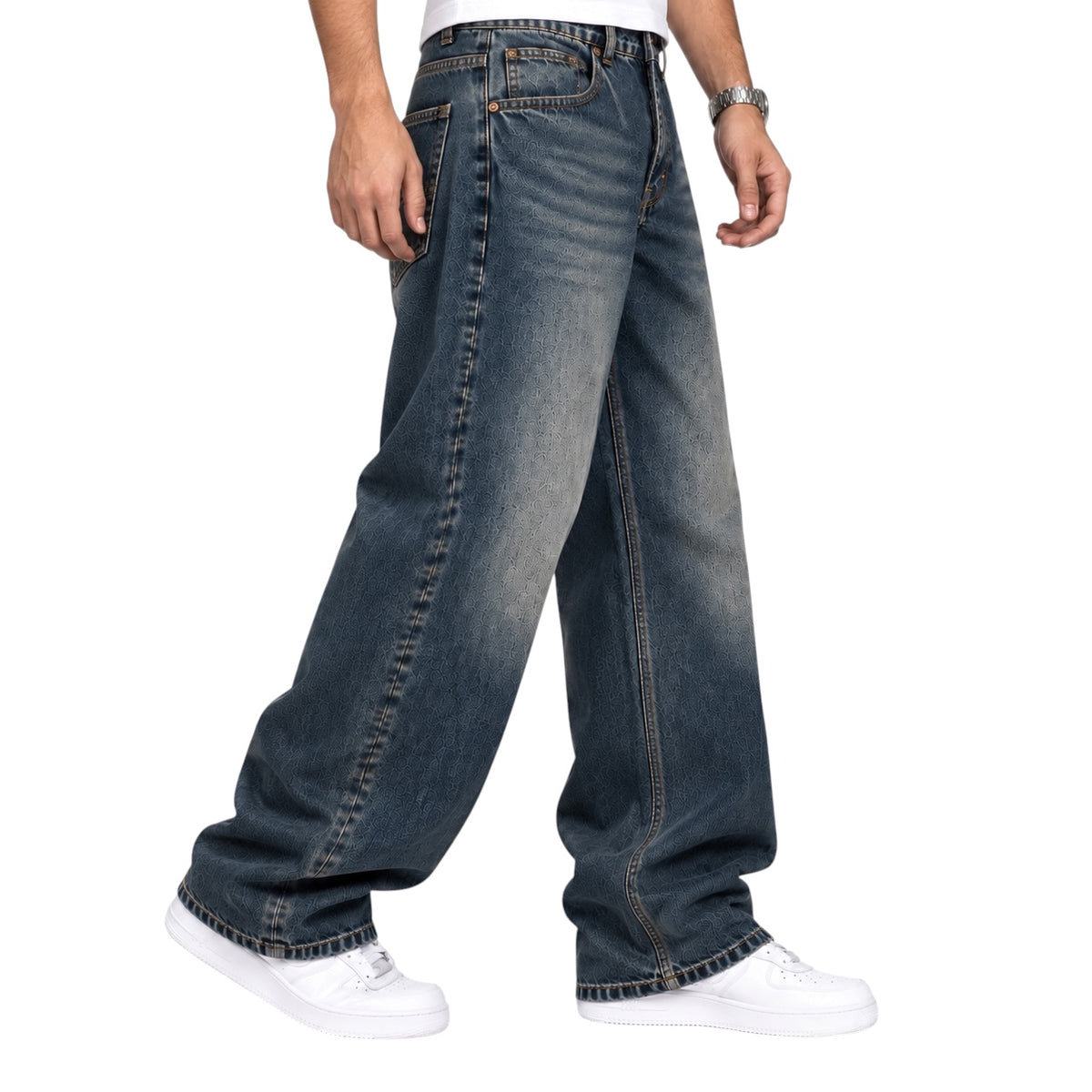 Barrel Fit Men's Jeans